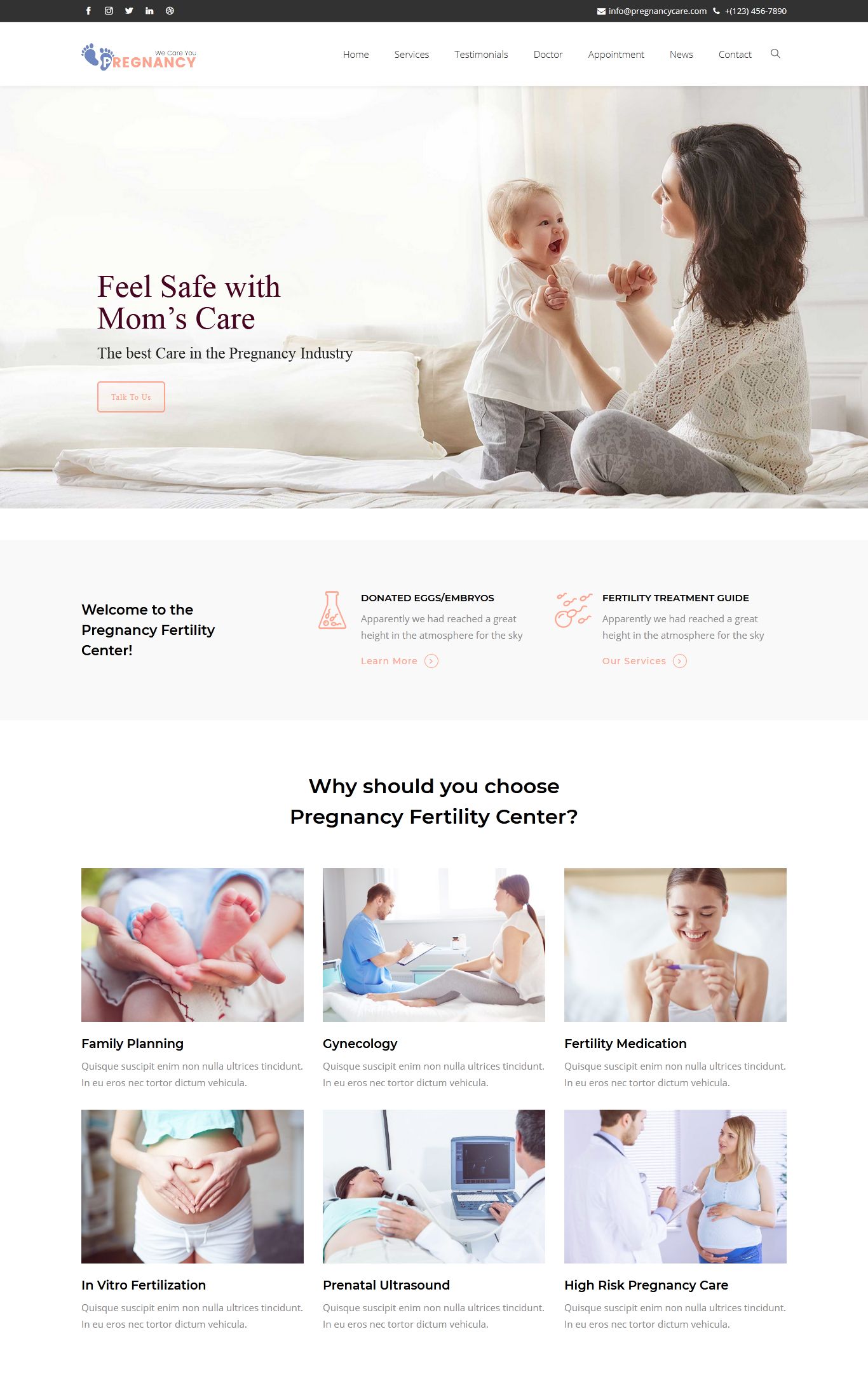 Medical HTML Template 
