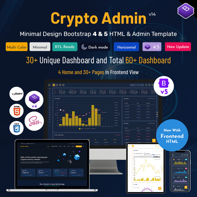 Bootstrap 5 Admin Template