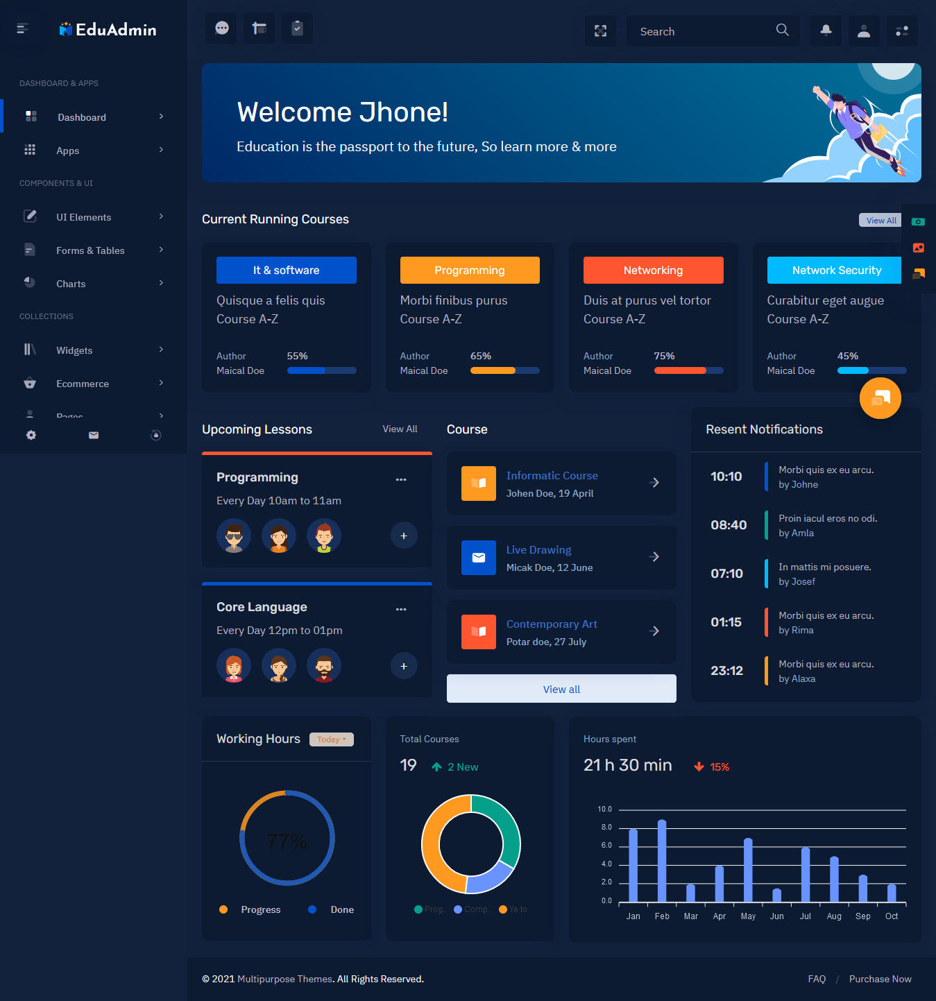 Bootstrap 5 Admin Template