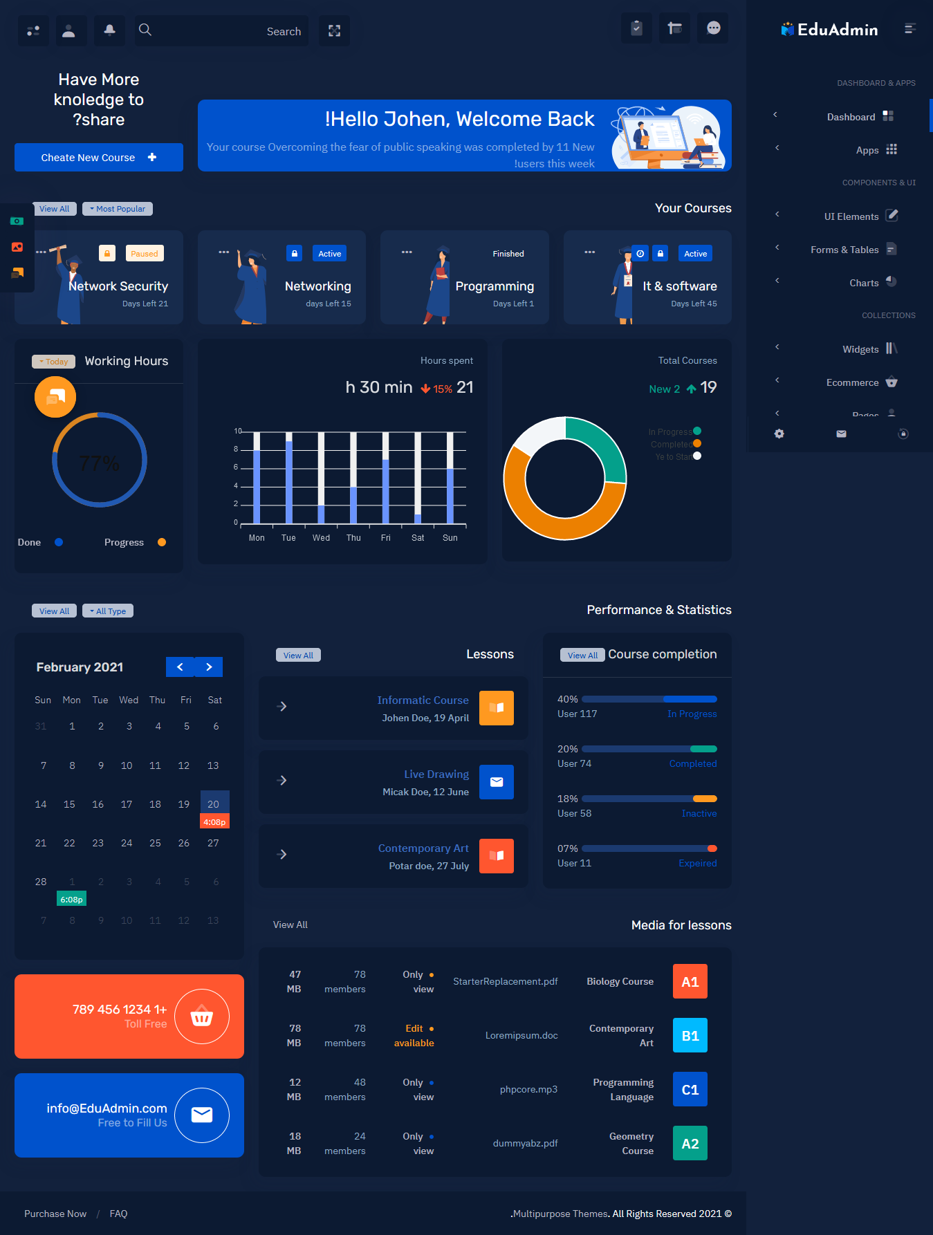 Bootstrap 5 Admin Template