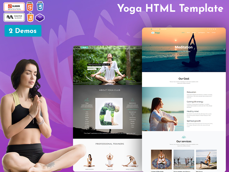 One Page Parallax HTML Template 
