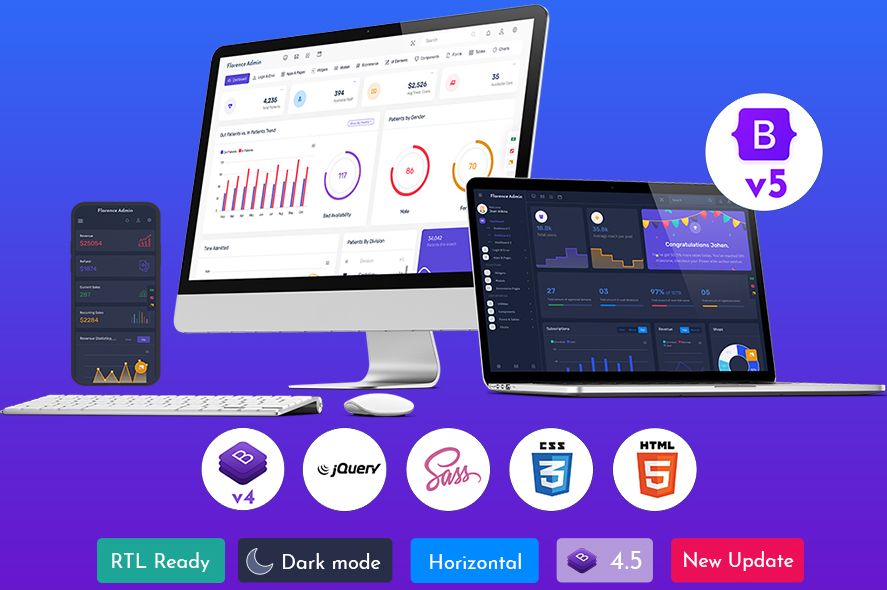 Bootstrap 5 Admin Template