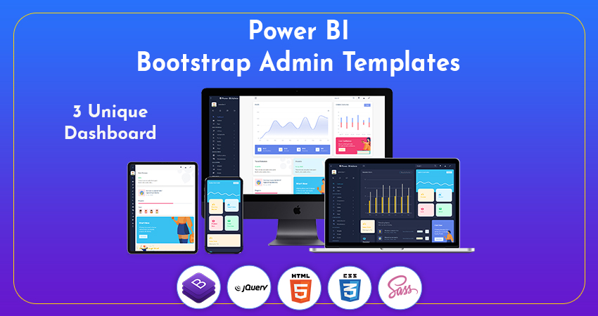 Power BI Bootstrap 5 Admin Templates