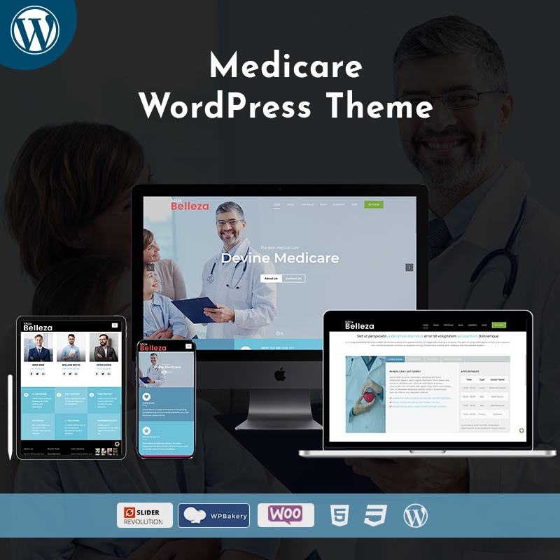 Medical Multipurpose Responsive WordPress Themes