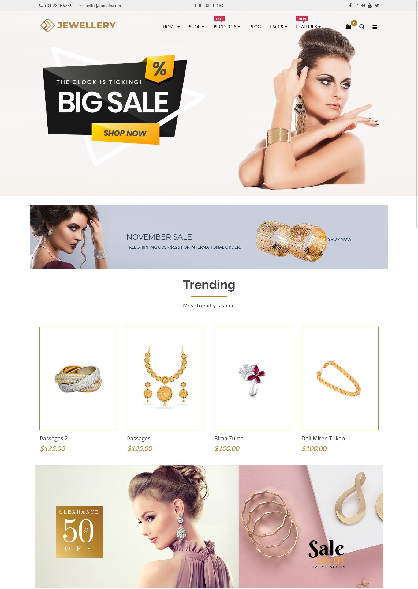 Jewellery Responsive Opencart Theme