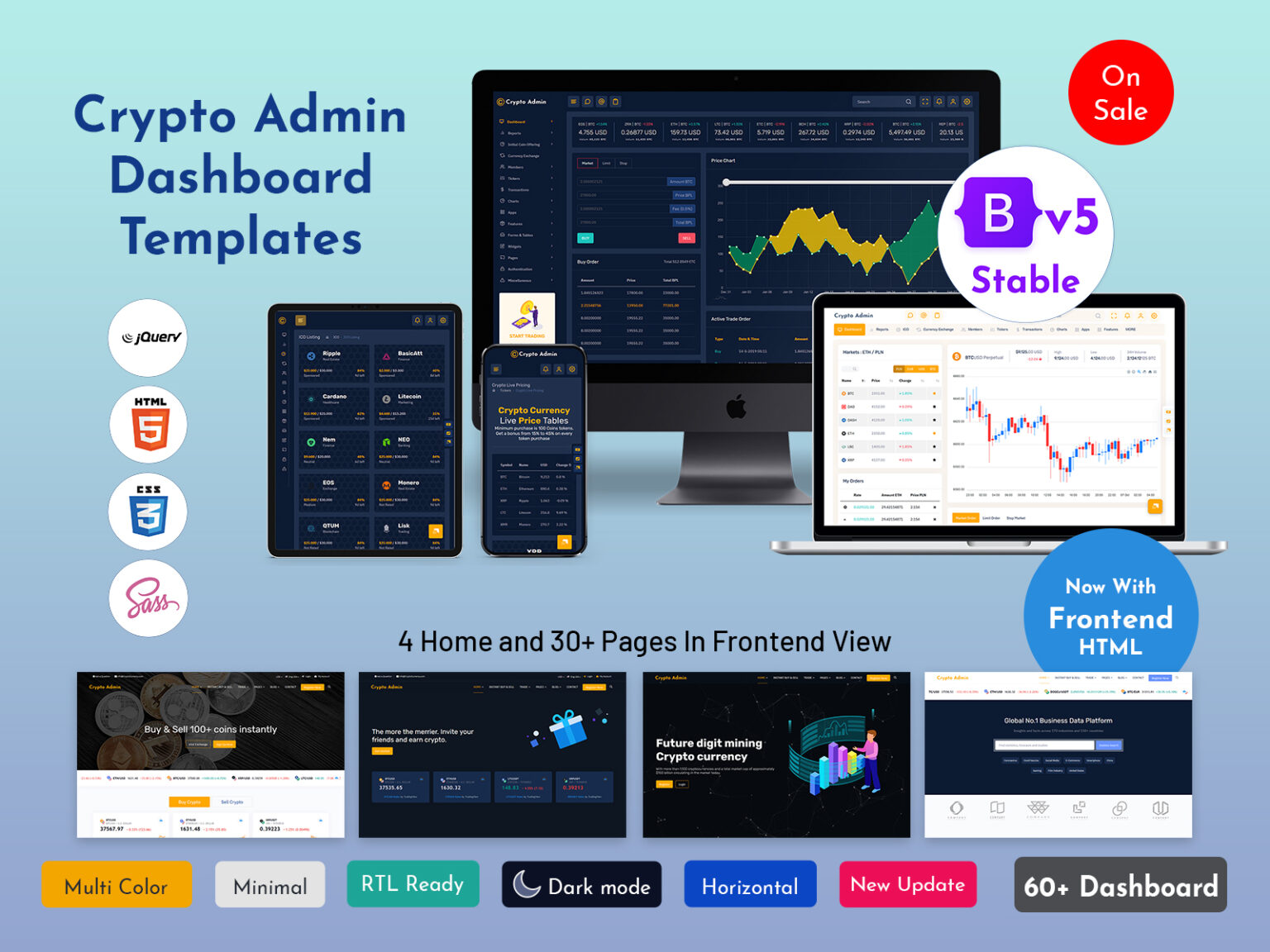 dashboard crypto