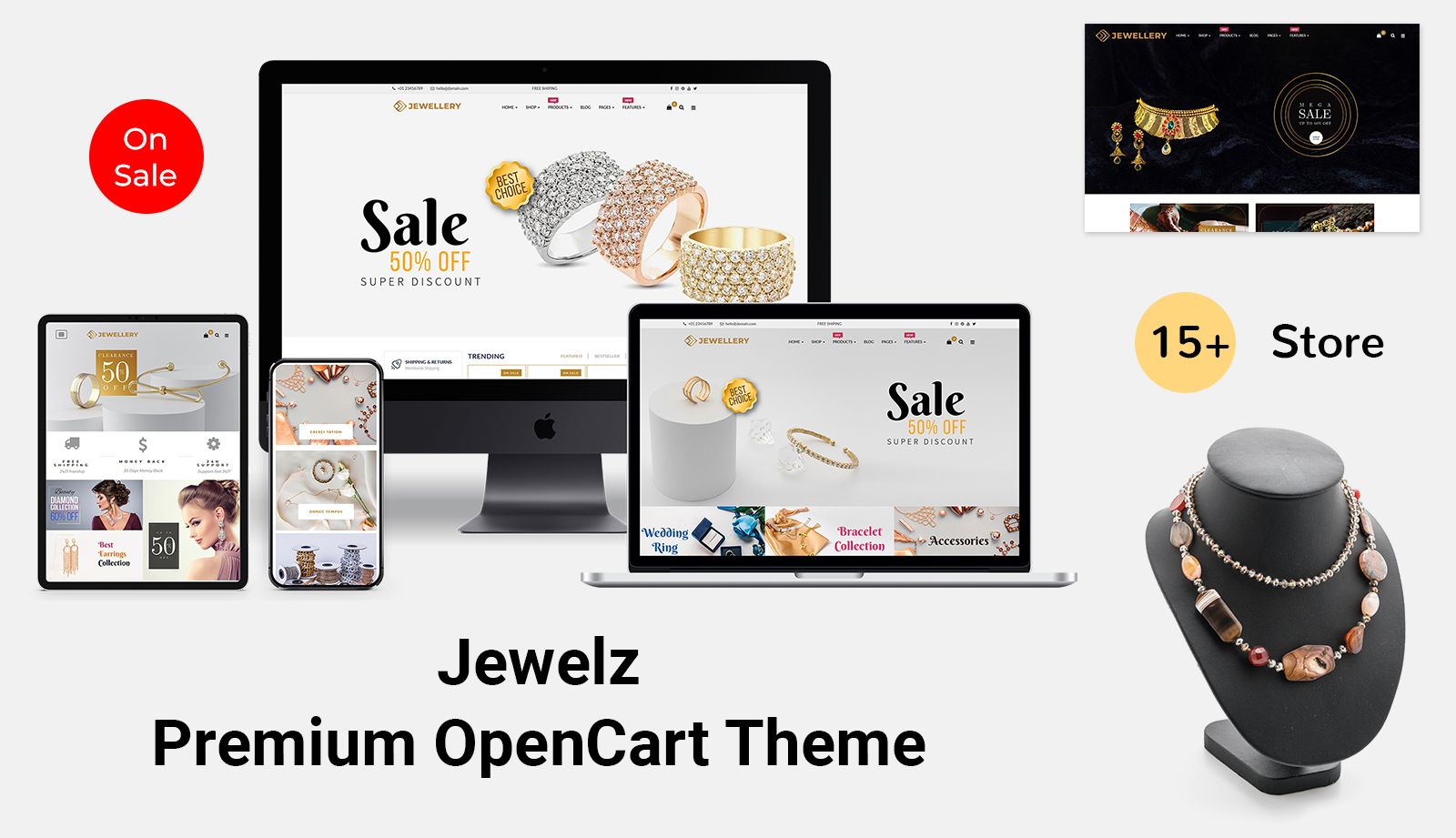 Jewellery Responsive Opencart Theme