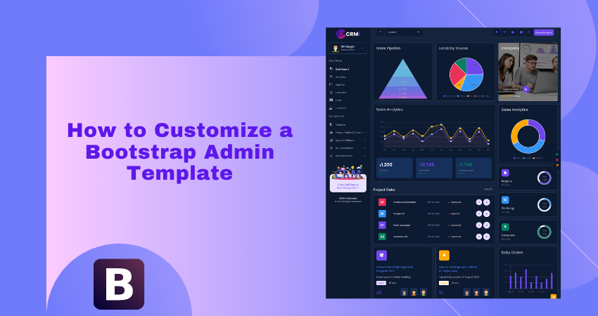 Bootstrap Admin Template