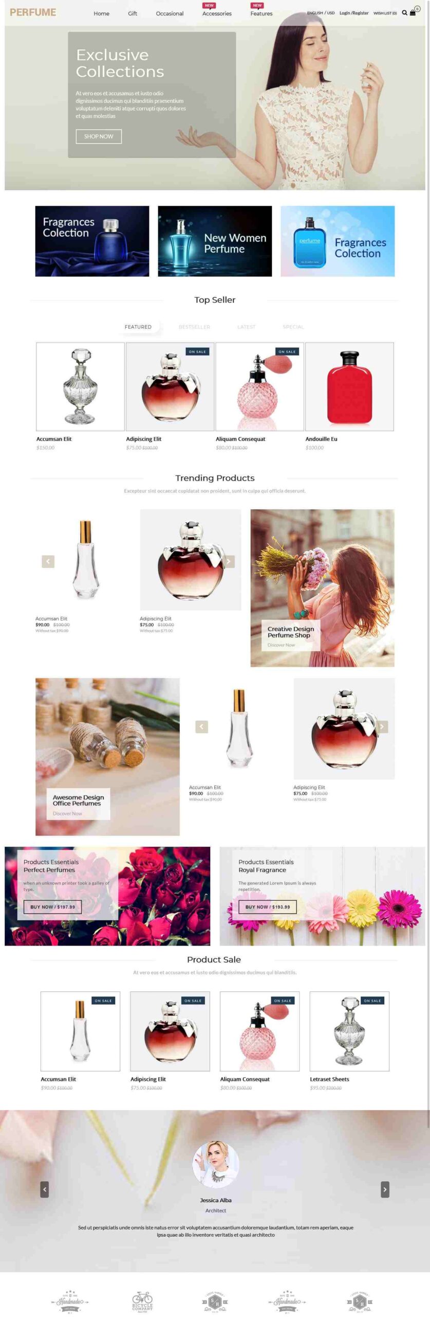 Perfume - Opencart Multi-Purpose Responsive Theme 