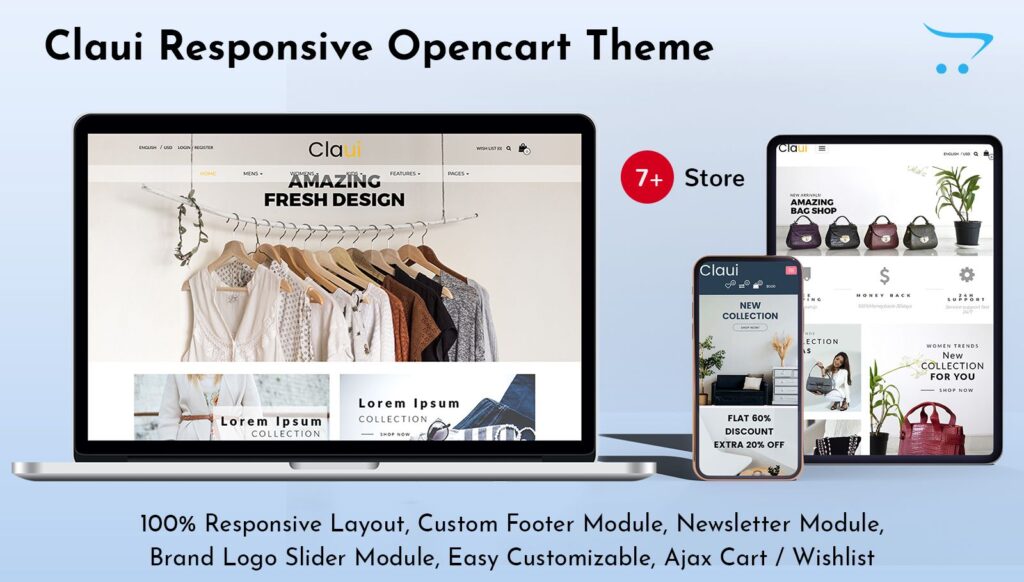 Ecommerce Opencart Themes Multipurpose Themes