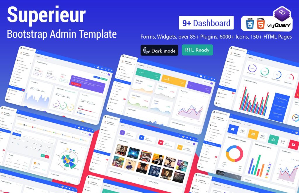 Bootstrap Admin Web App