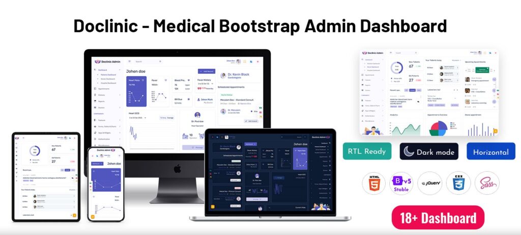 Bootstrap Admin Web App