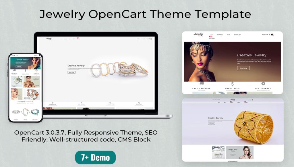 Jewellery Responsive Opencart Theme