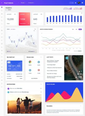 Pearl Bootstrap 4 Admin Template - MultiPurpose Themes