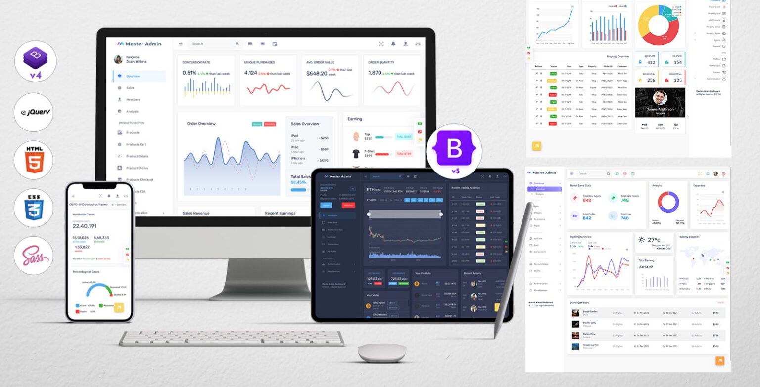 Admin Panel - MultiPurpose Themes
