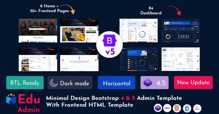Bootstrap 5 Admin Templates - MultiPurpose Themes