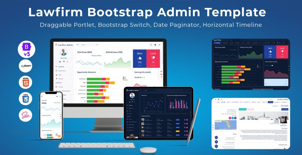 Bootstrap Admin Template