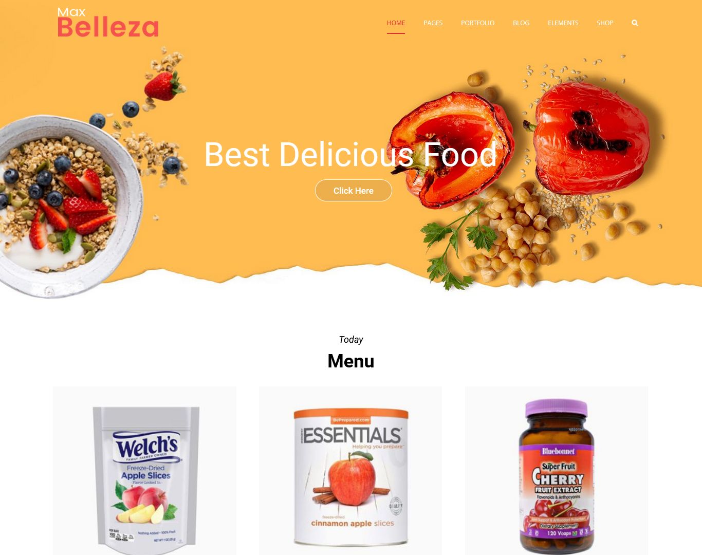 Food WordPress Themes