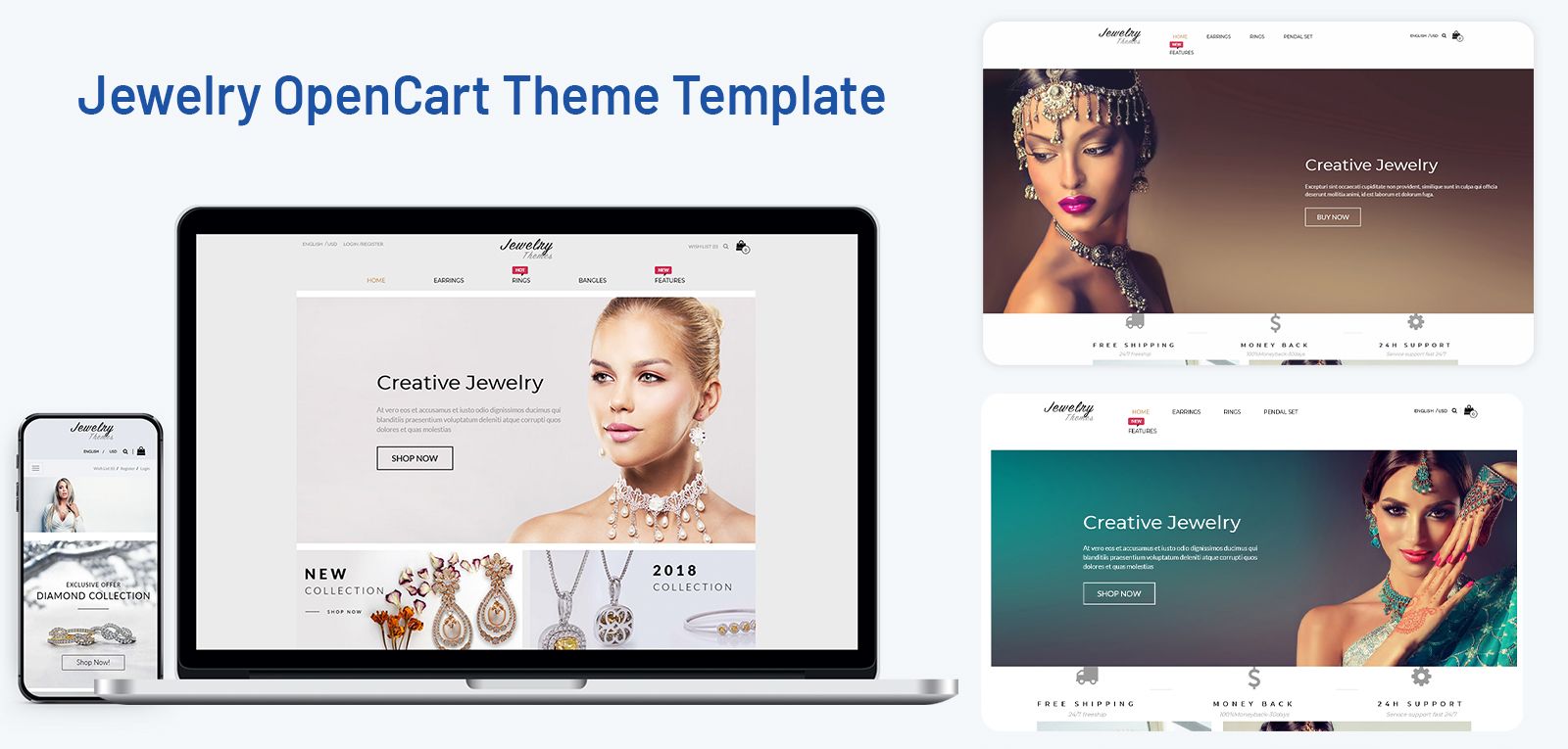 Jewellery Responsive Opencart Theme