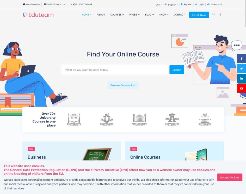 Education Home Page