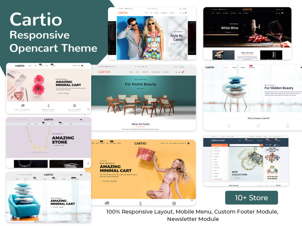 Cartio - Responsive Opencart Theme