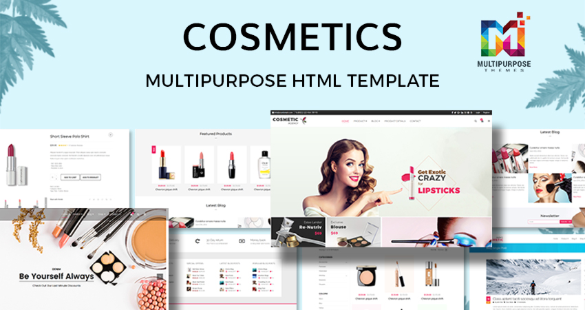 Cosmetics - MultiPurpose HTML Template