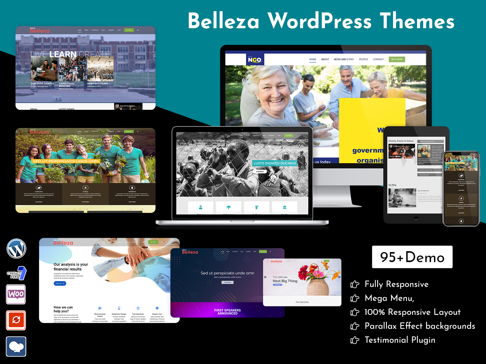 Belleza - Multipurpose WordPress Themes