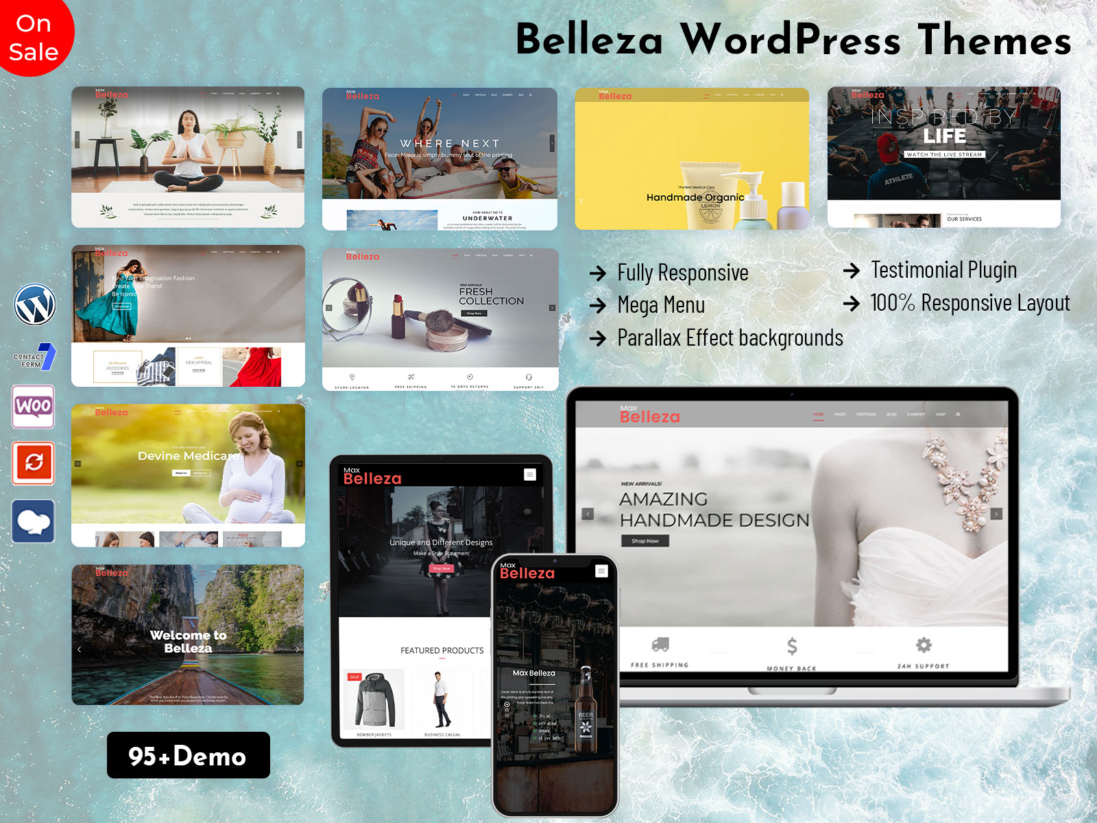 Belleza - Responsive WordPress Themes