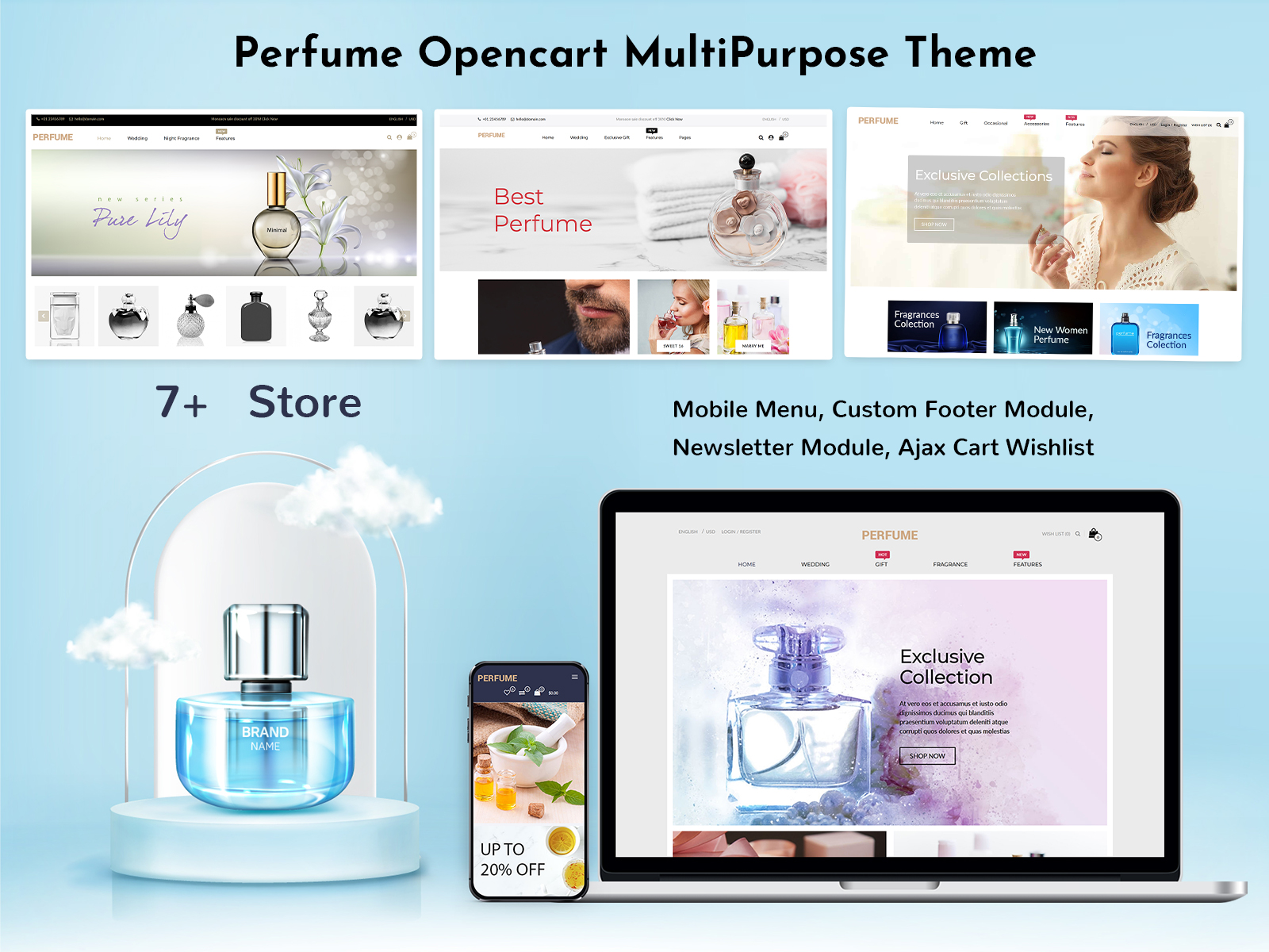 Perfume - Opencart MultiPurpose Theme