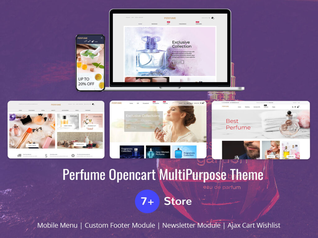 Perfume - Opencart MultiPurpose Theme
