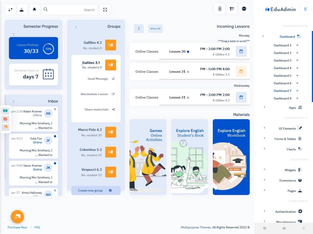 7 - MultiPurpose Themes