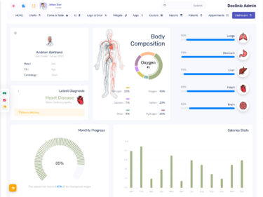 horizontl patients dash 2 RTL - MultiPurpose Themes
