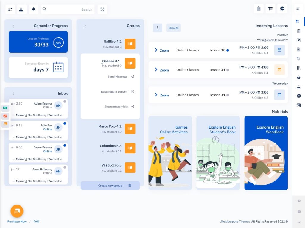 7 - MultiPurpose Themes