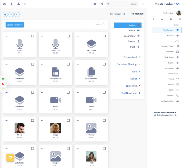Master Admin - Bootstrap 5 Dashboard And Responsive WebApp Template