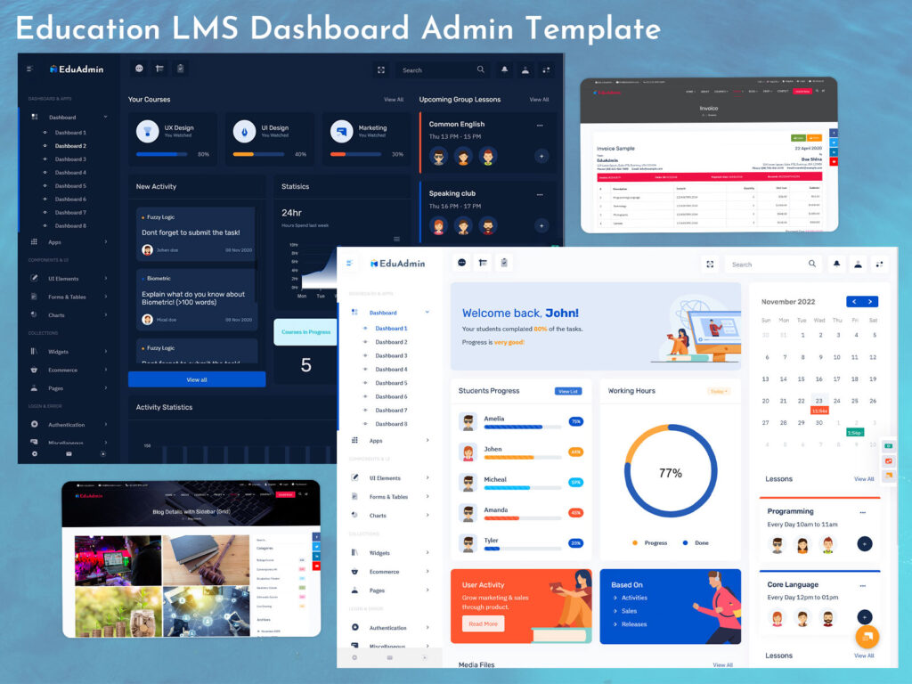 Education-Admin-Template - MultiPurpose Themes