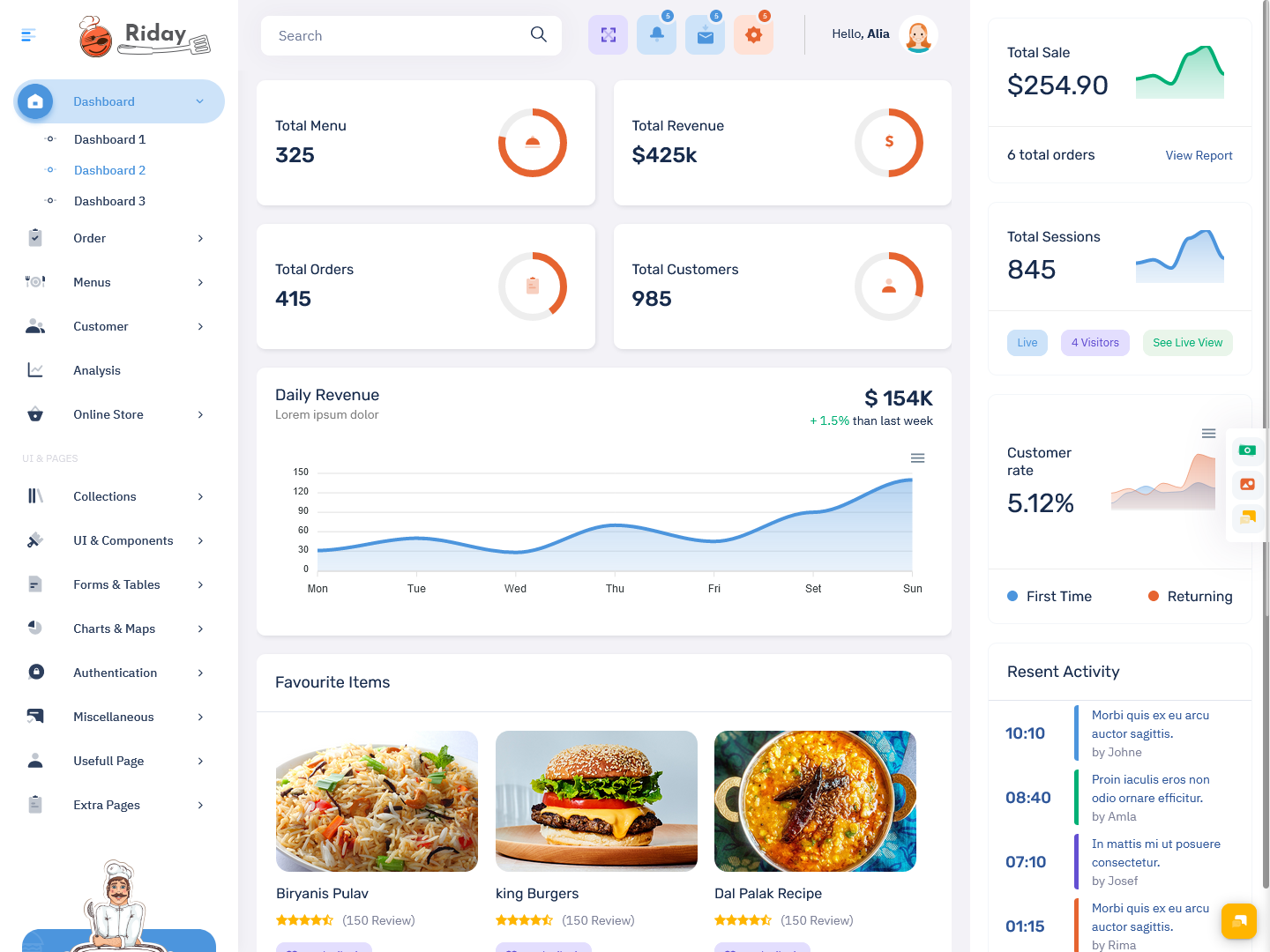 Admin Templates