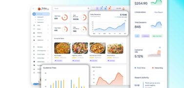 Restaurant Dashboard Template