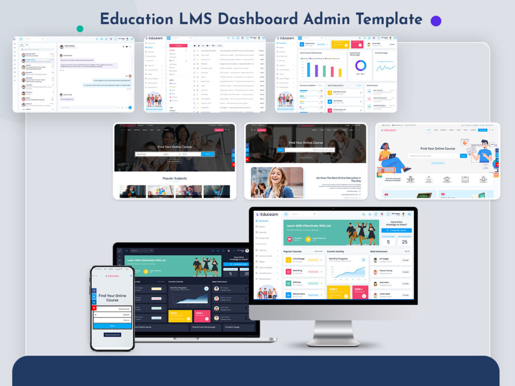 Online Course Dashboard