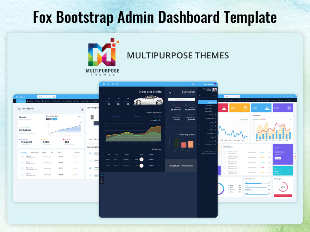 Bootstrap 5 Admin Panel