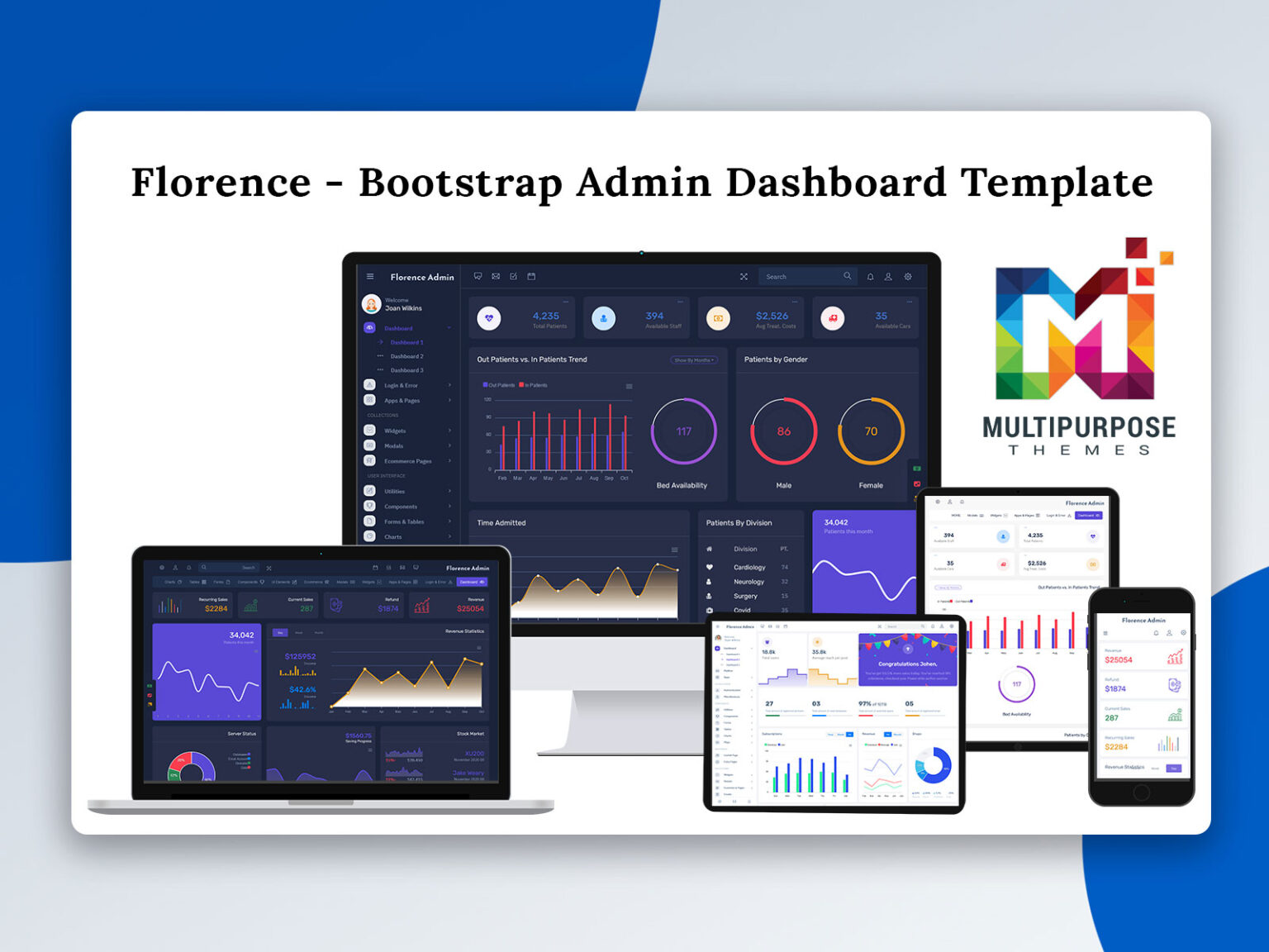 Florence-Admin-Bootstrap-Admin-Dashboard-Template-&-User-Interface ...