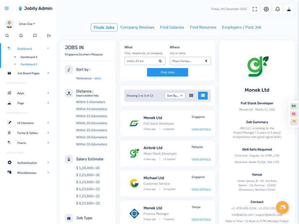 New Bootstrap Dashboard Template with Admin Templates