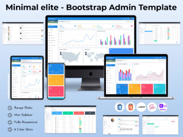 Minimal elite - Bootstrap Admin Template - MultiPurpose Themes
