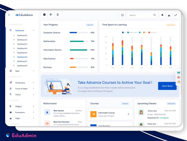 LMS Dashboards