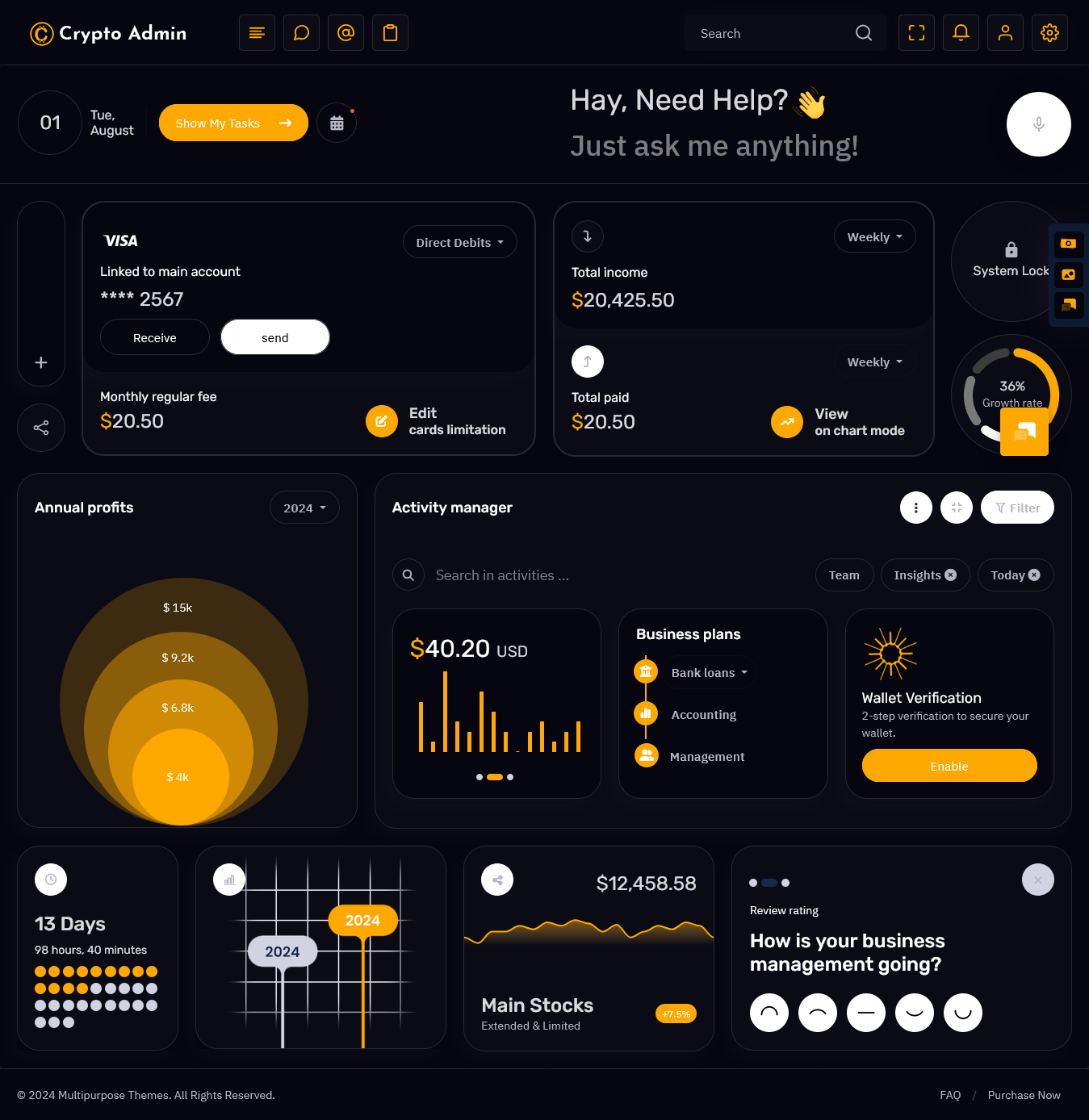 Bootstrap 5 Admin Template