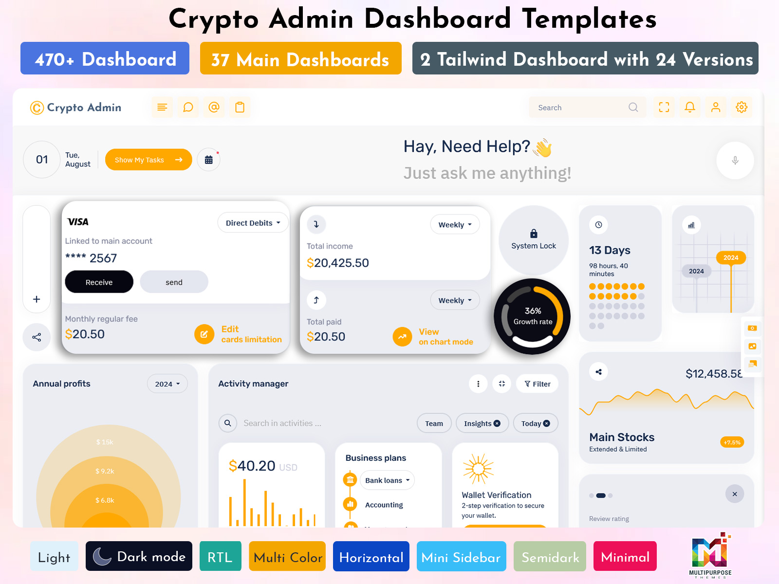 Admin Template