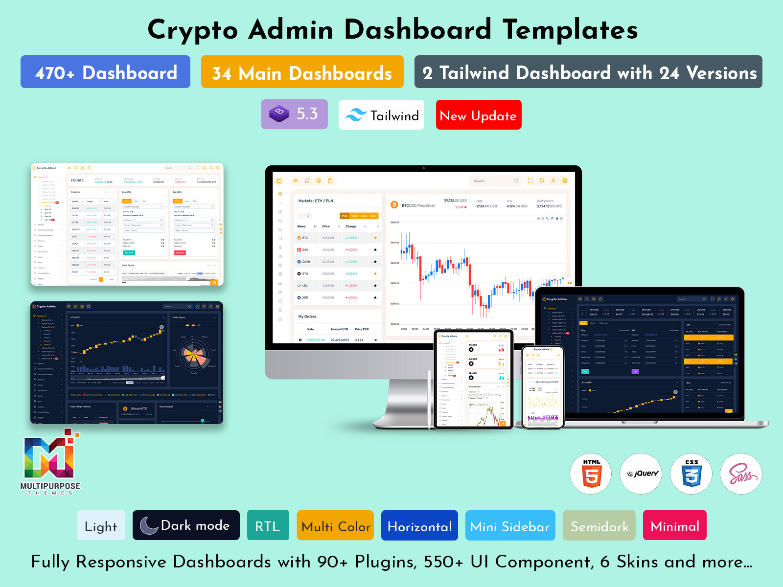 Crypto Wallet Dashboard