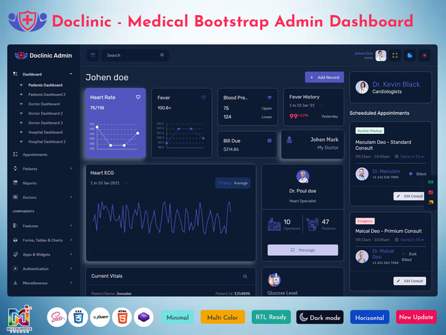 Medical Dashboard