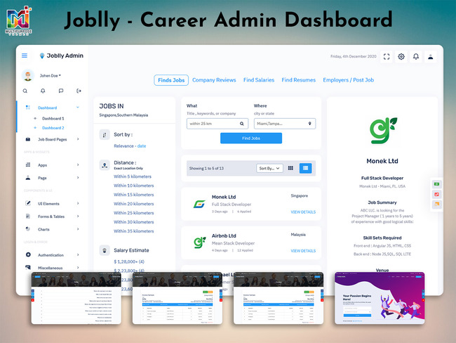 Bootstrap 5 Admin Template