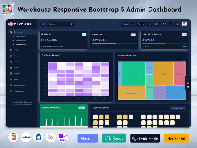 Bootstrap 5 Admin Template