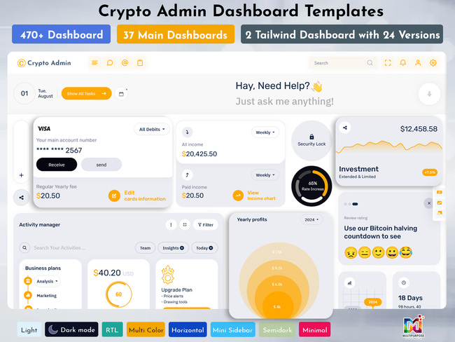 Cryptocurrency Dashboard Cryptocurrency Dashboard